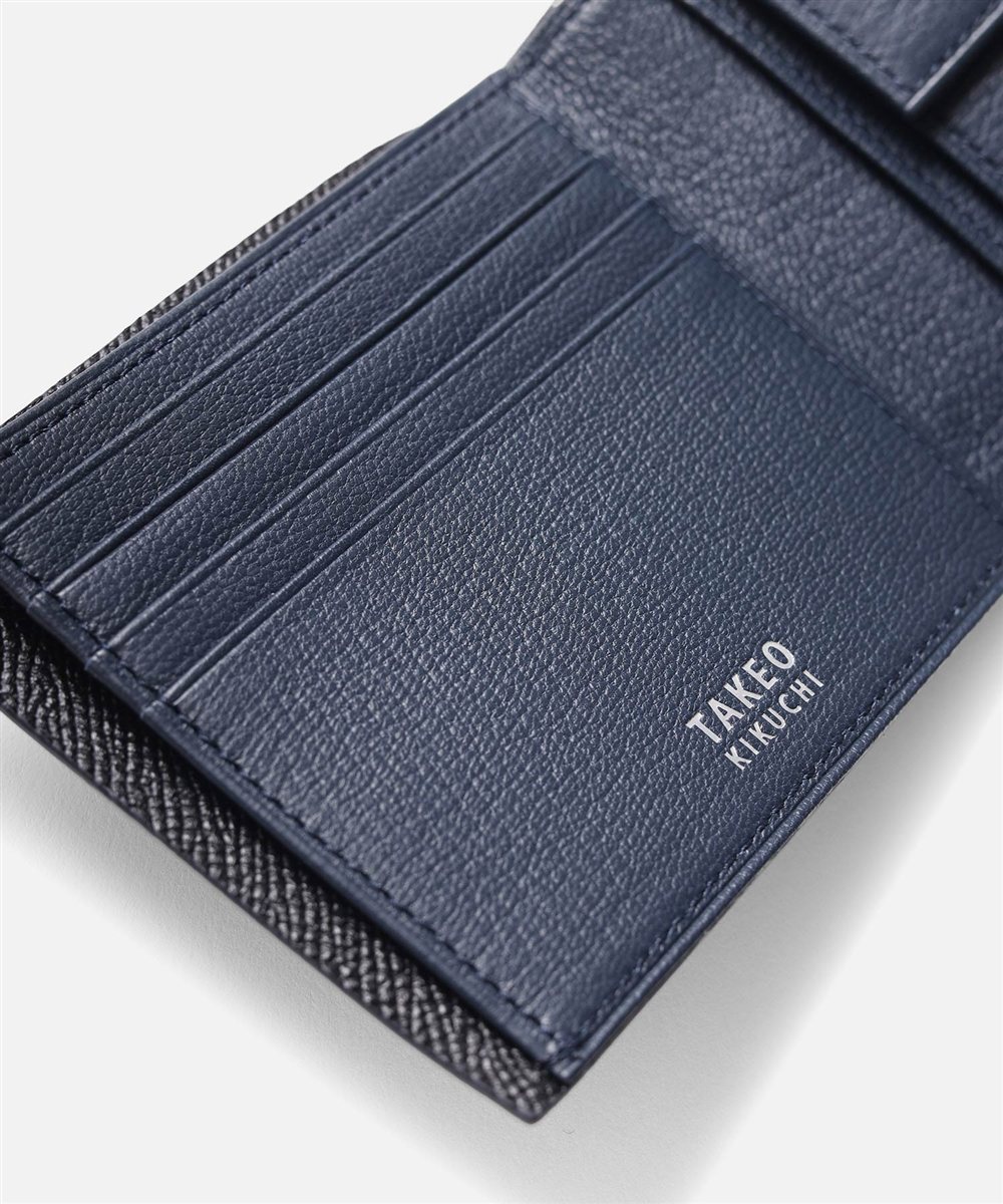 タケオキクチ クラーク 二つ折り財布（カード段4）【S26KE】