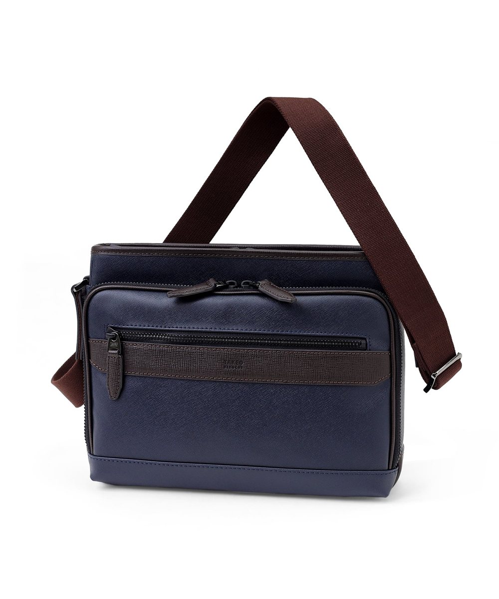 タケオキクチ ニュース ショルダーバッグ ヨコ型 B5