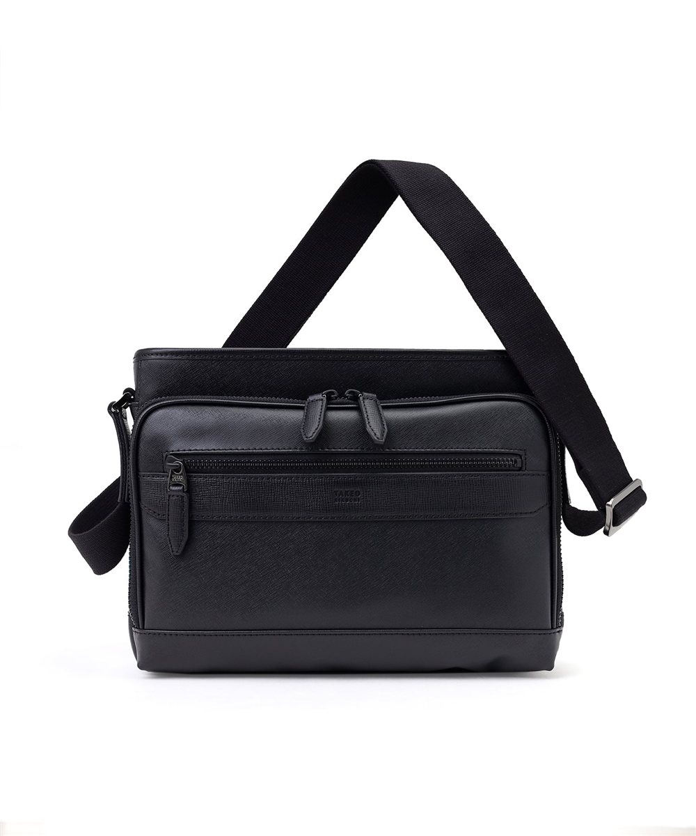 タケオキクチ ニュース ショルダーバッグ ヨコ型 B5