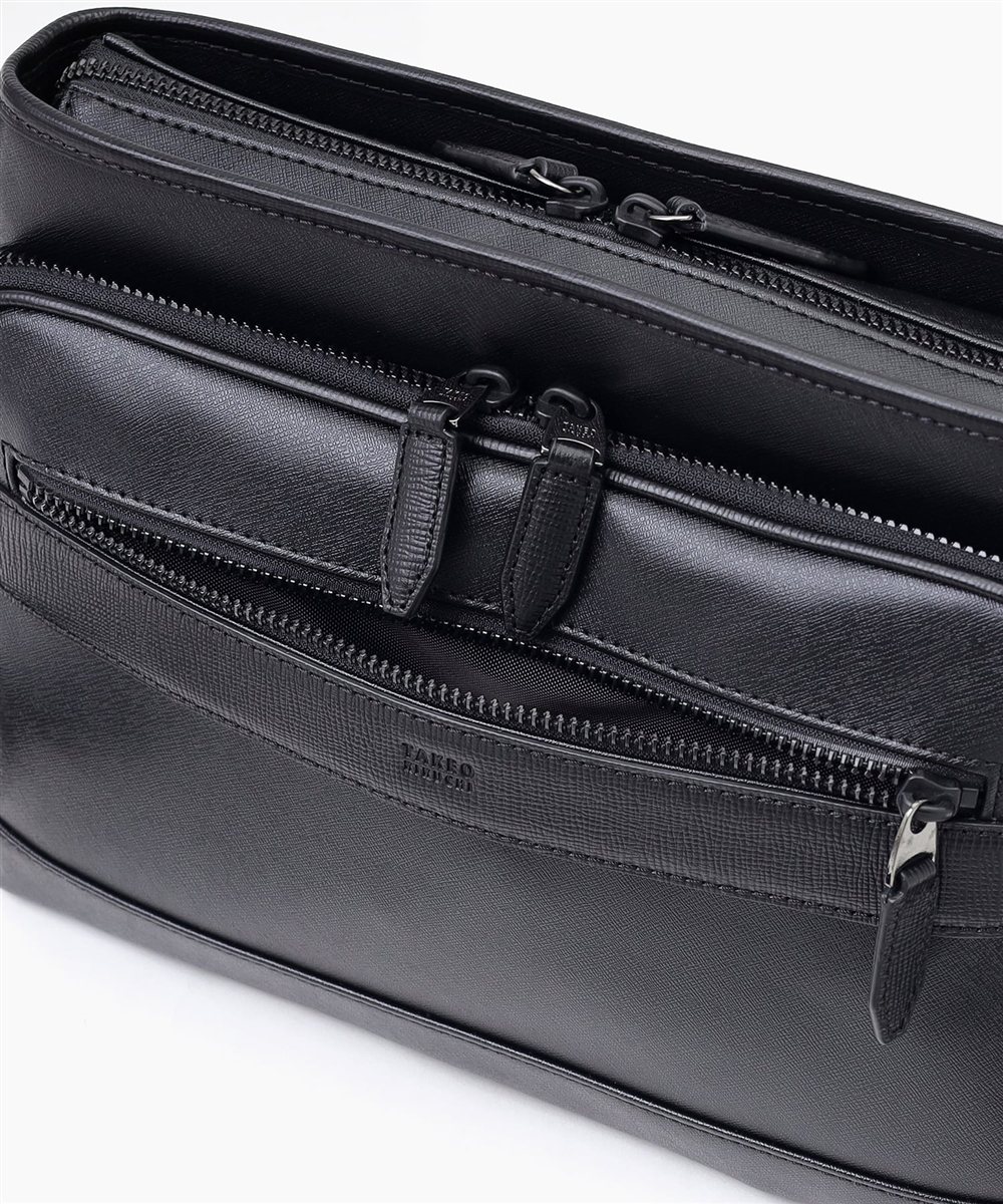 タケオキクチ ニュース ショルダーバッグ ヨコ型 B5