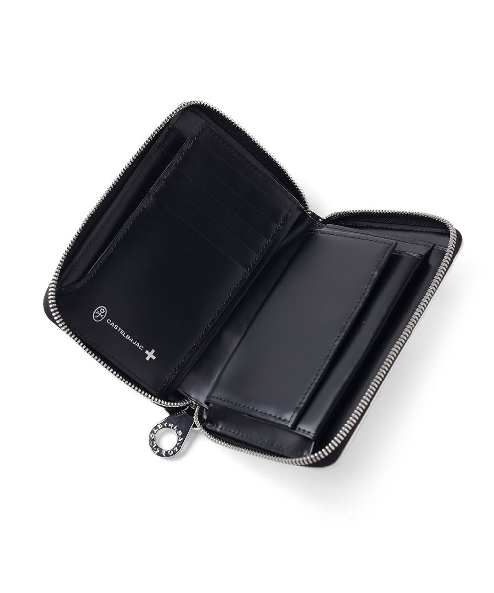 カステルバジャック ミラージュ セミ長財布 BOX型小銭入れ（カード段9）
