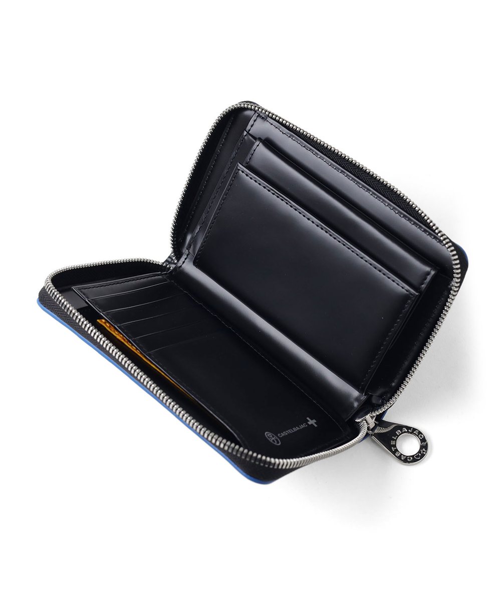 カステルバジャック ミラージュ セミ長財布 BOX型小銭入れ（カード段9）