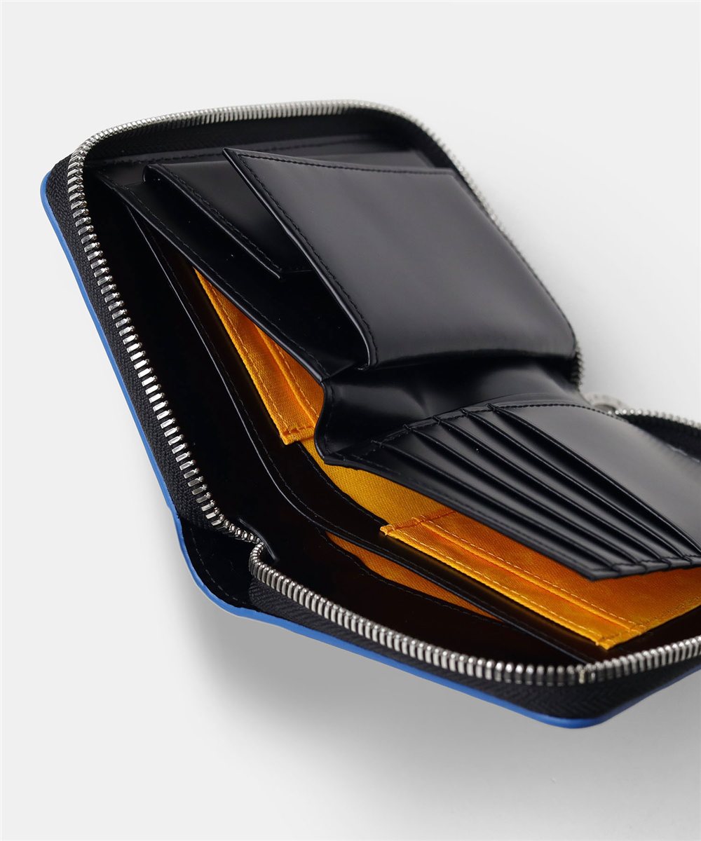 カステルバジャック ミラージュ セミ長財布 BOX型小銭入れ（カード段9）
