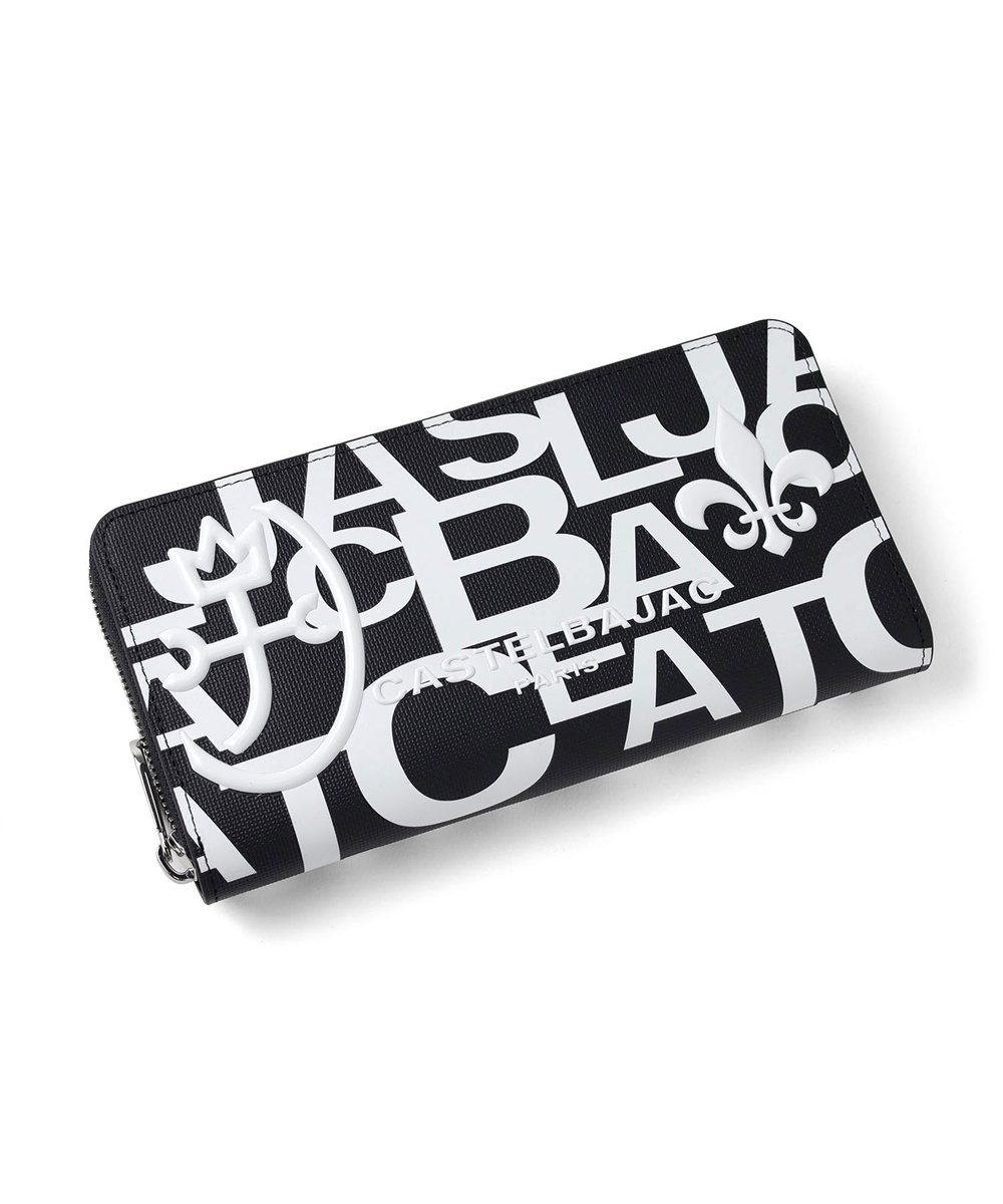 カステルバジャック ミラージュ ラウンドファスナー長財布（カード段18）