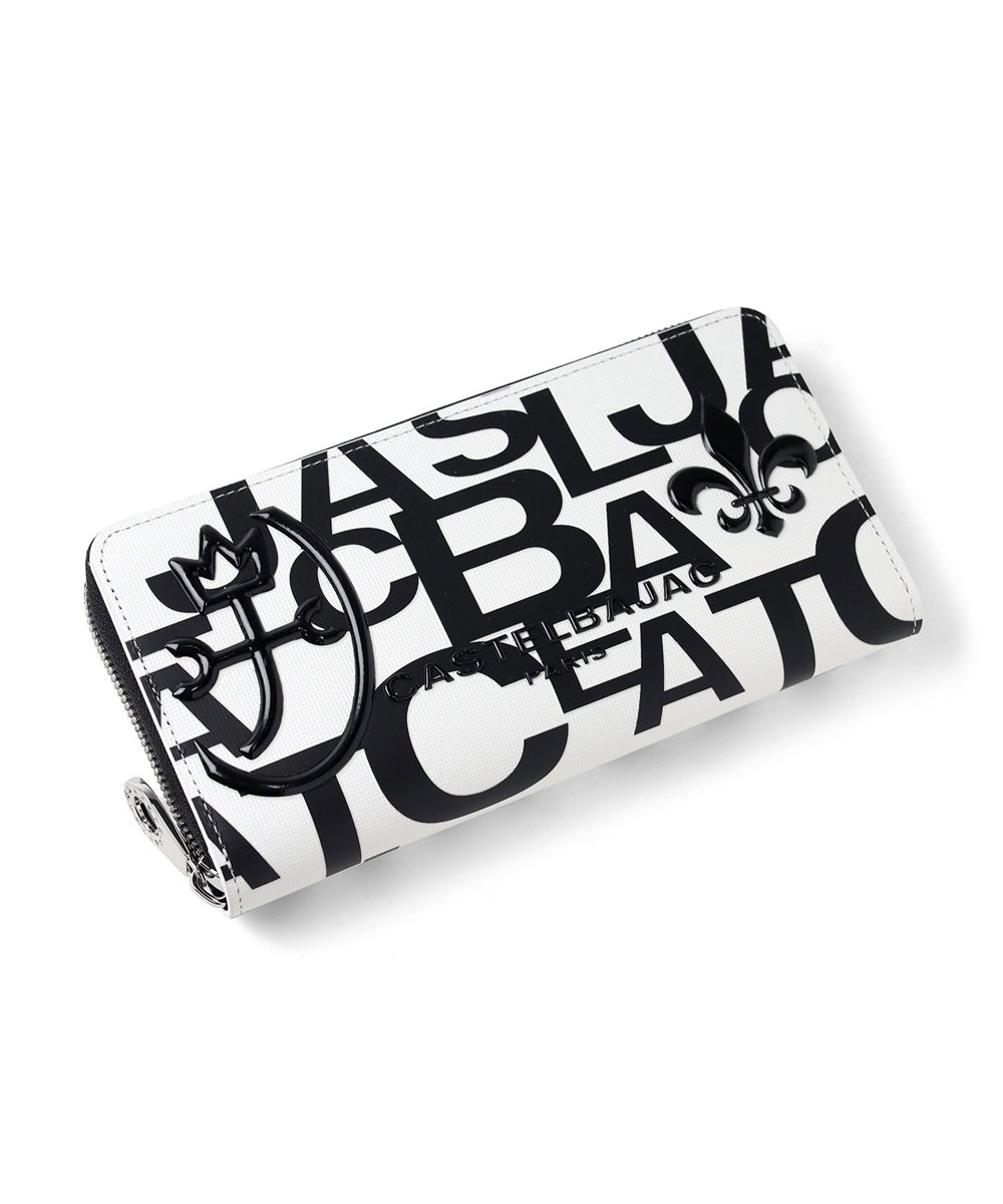 カステルバジャック ミラージュ ラウンドファスナー長財布（カード段18）