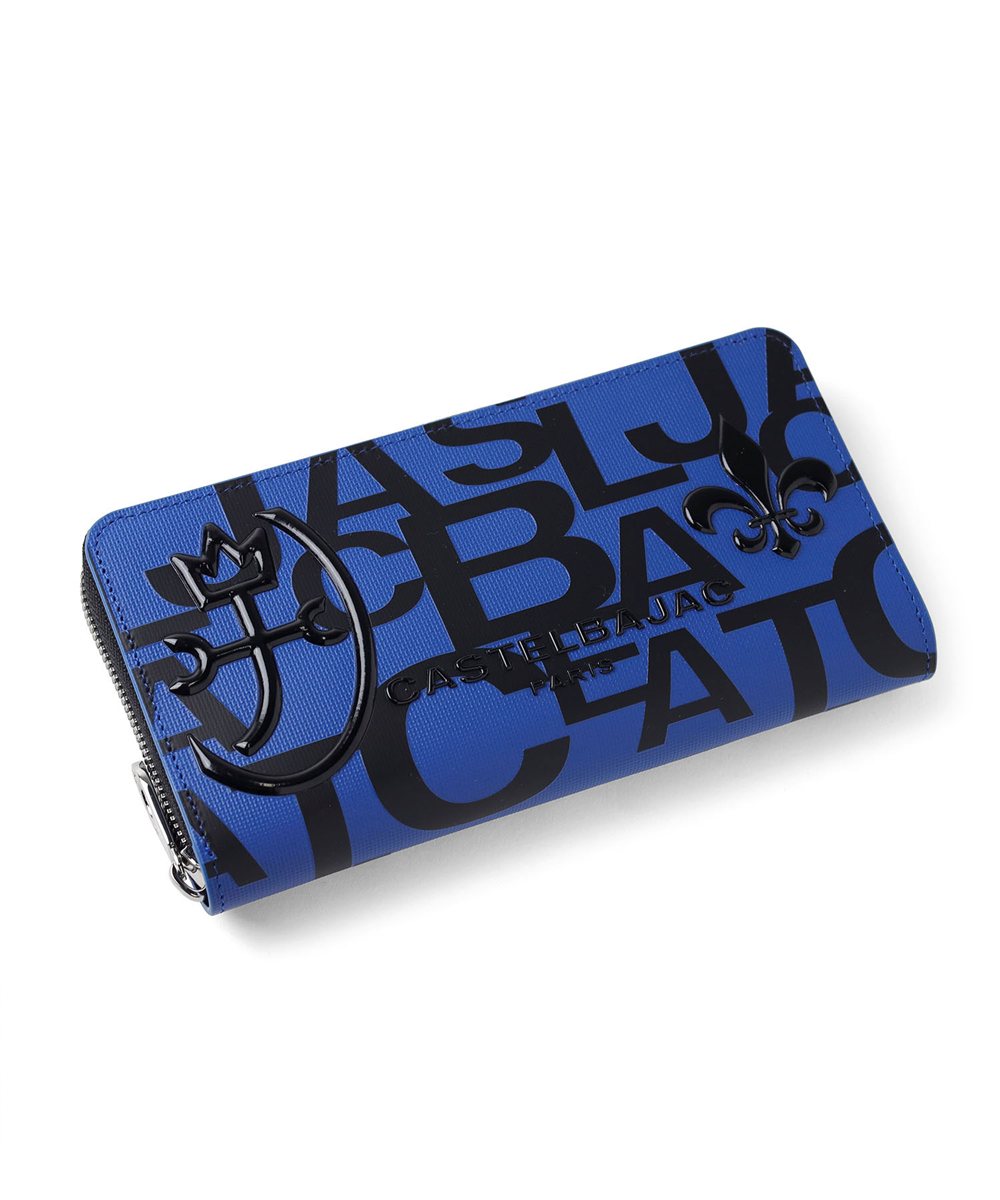 カステルバジャック ミラージュ ラウンドファスナー長財布（カード段18）