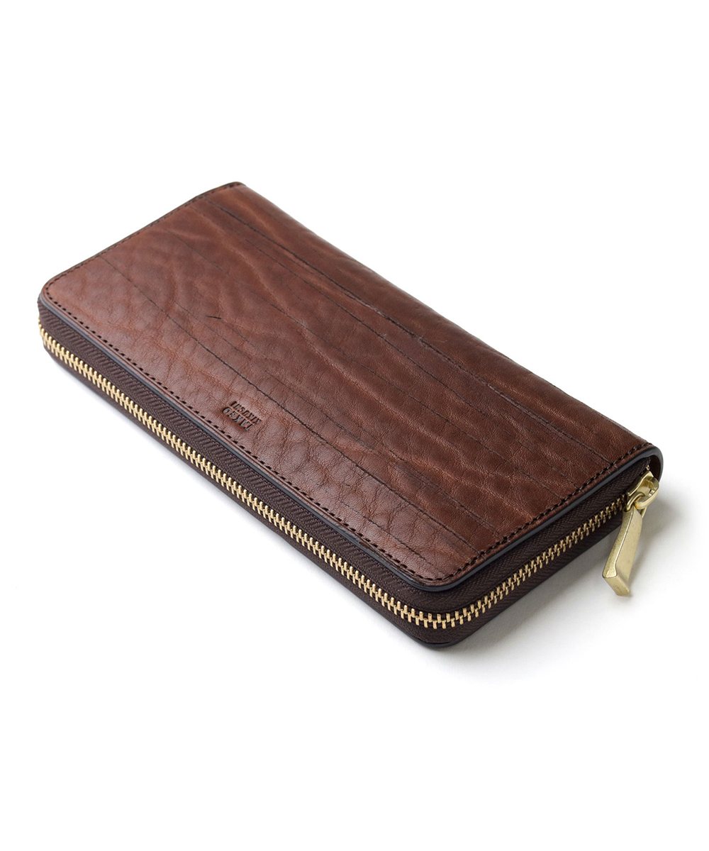 タケオキクチ ハーベイ ラウンドファスナー長財布（カード段12）【S26KE】