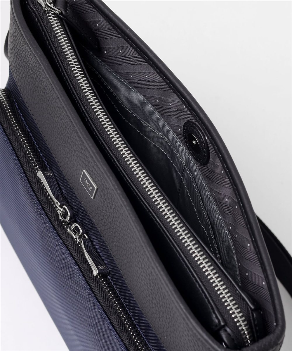 タケオキクチ インター ショルダーバッグ B5 ヨコ型