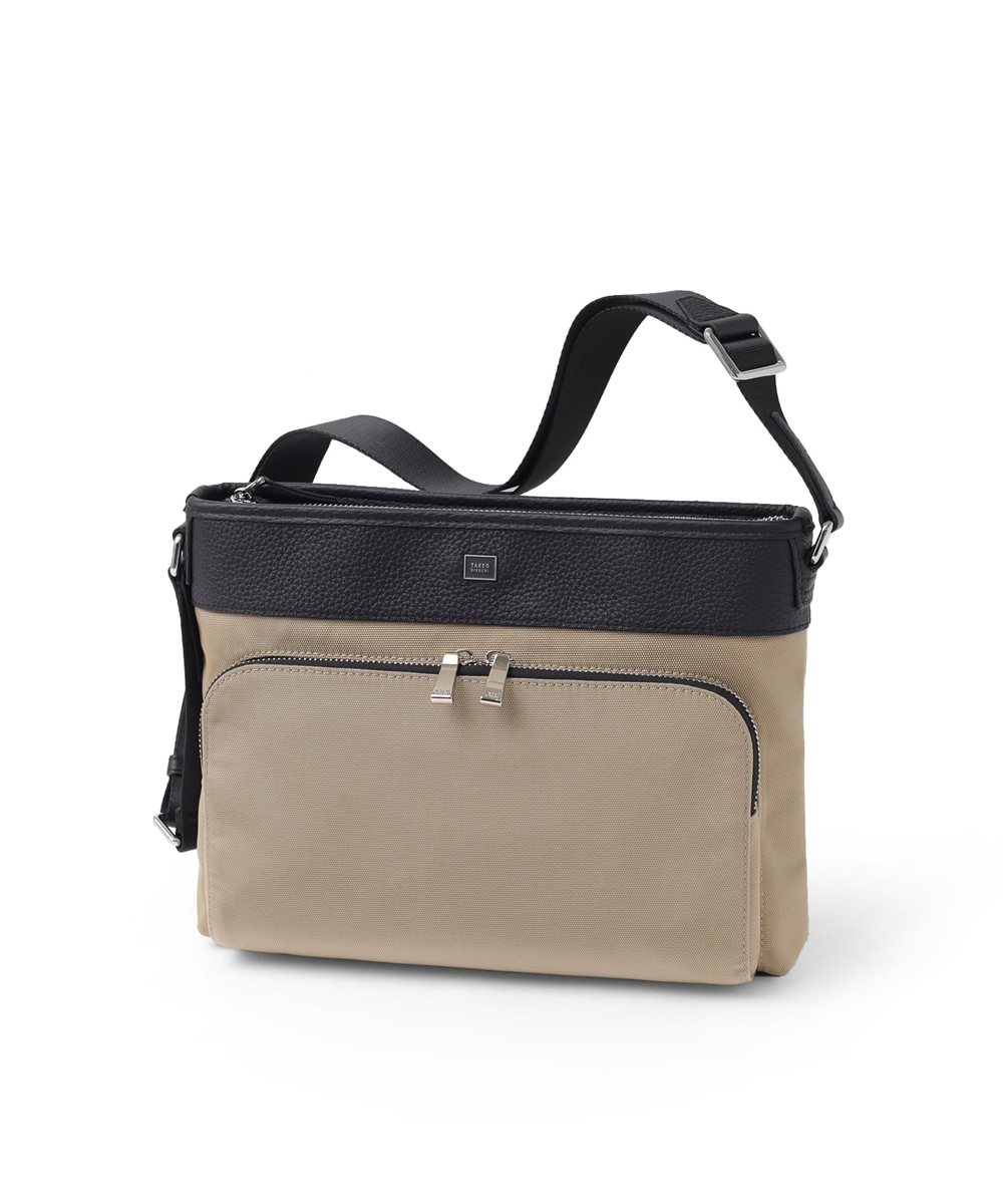 タケオキクチ インター ショルダーバッグ B5 ヨコ型