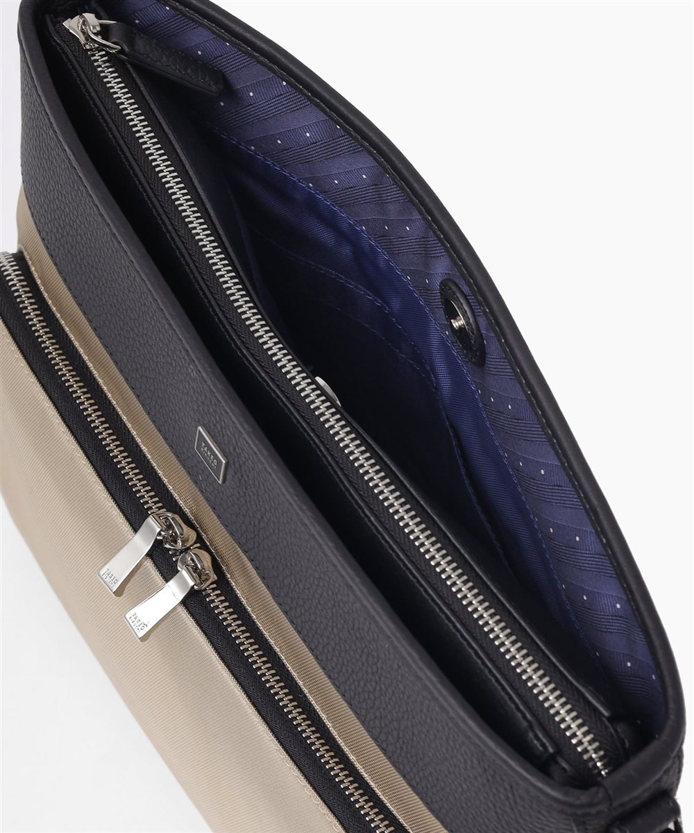 タケオキクチ インター ショルダーバッグ A4