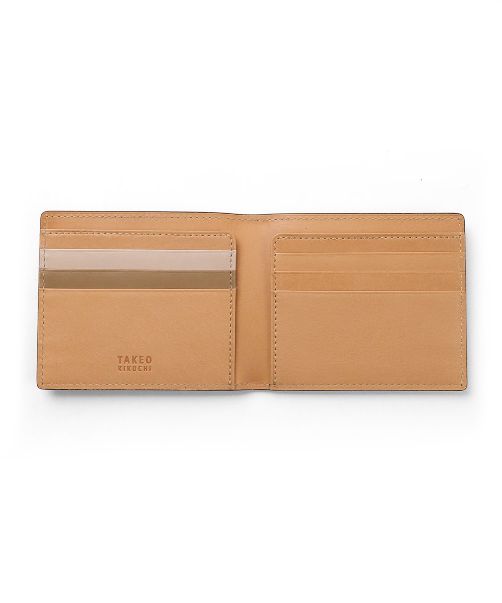 タケオキクチ ゼクウ 二つ折り財布 純札 カード段6