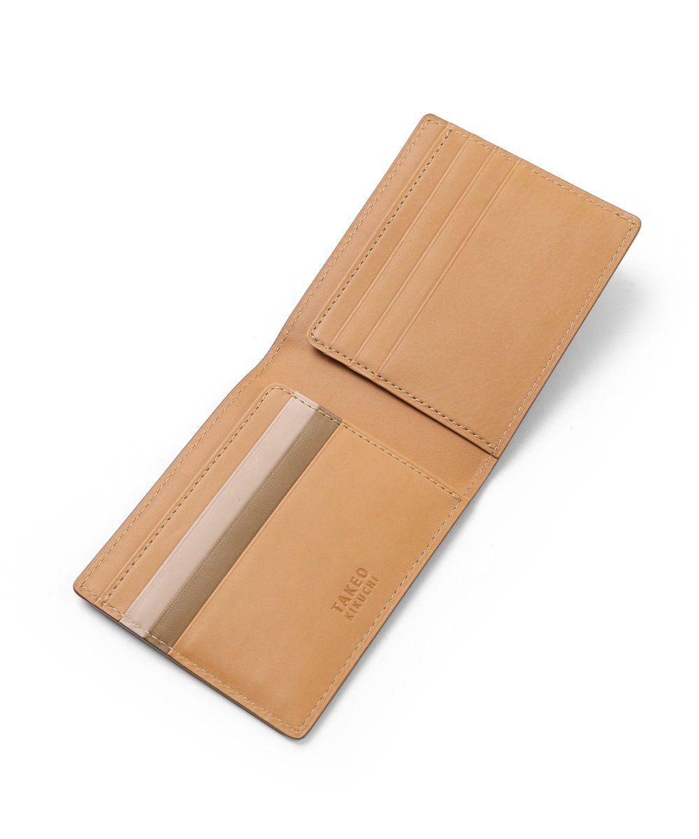 タケオキクチ ゼクウ 二つ折り財布 純札 カード段6