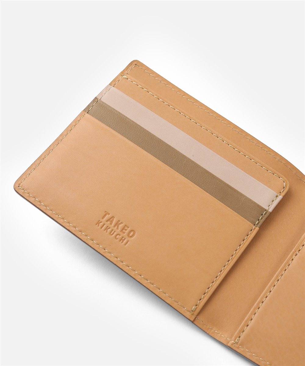 タケオキクチ ゼクウ 二つ折り財布 純札 カード段6