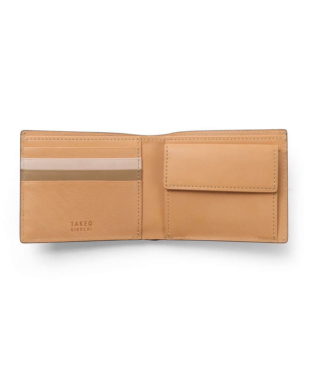 タケオキクチ ゼクウ 二つ折り財布 カード段5