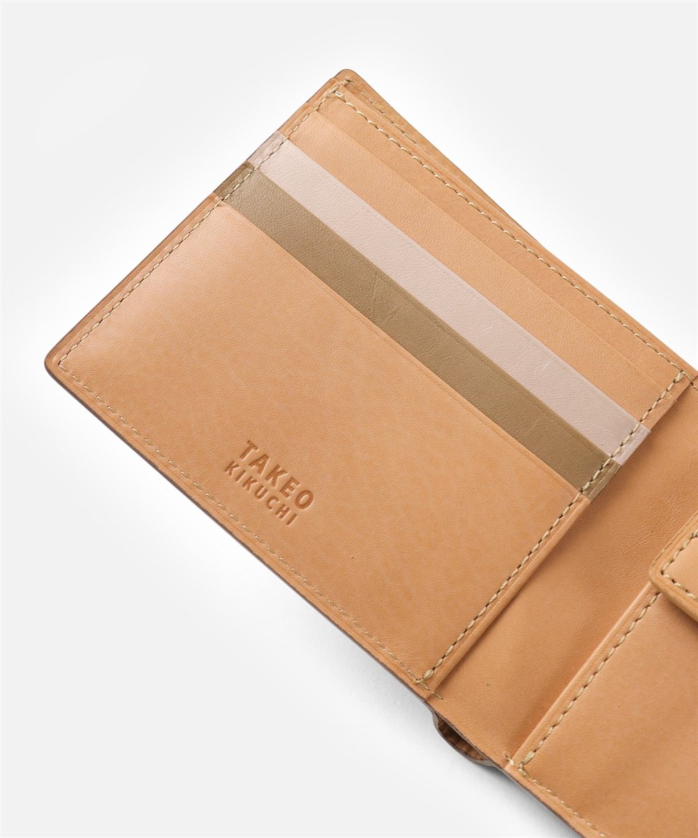 タケオキクチ ゼクウ 二つ折り財布 カード段5