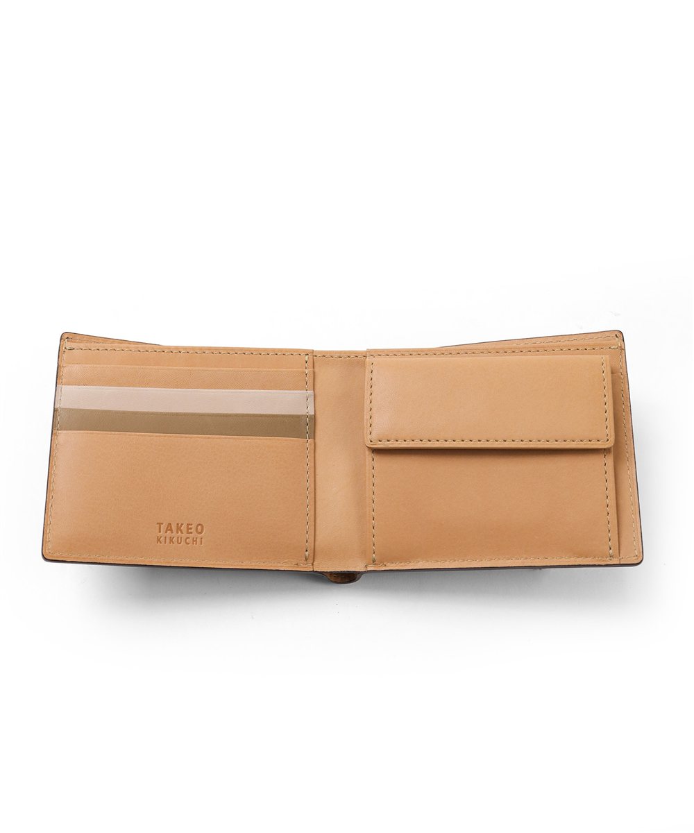 タケオキクチ ゼクウ 二つ折り財布 カード段5