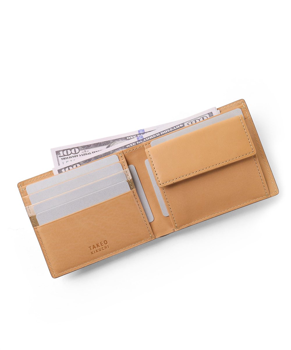 タケオキクチ ゼクウ 二つ折り財布 カード段5