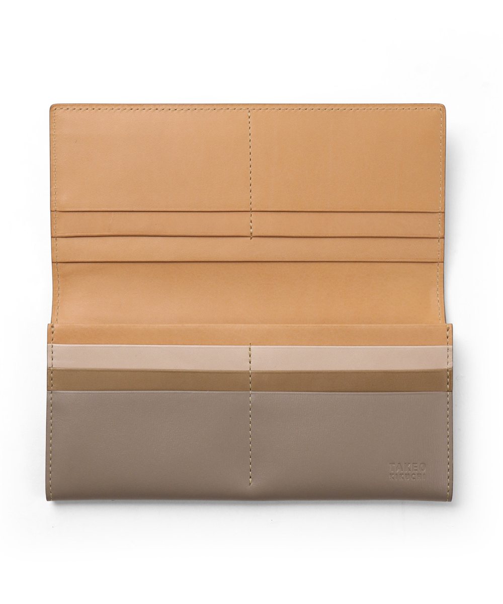 タケオキクチ ゼクウ かぶせ長財布 純札 カード段10