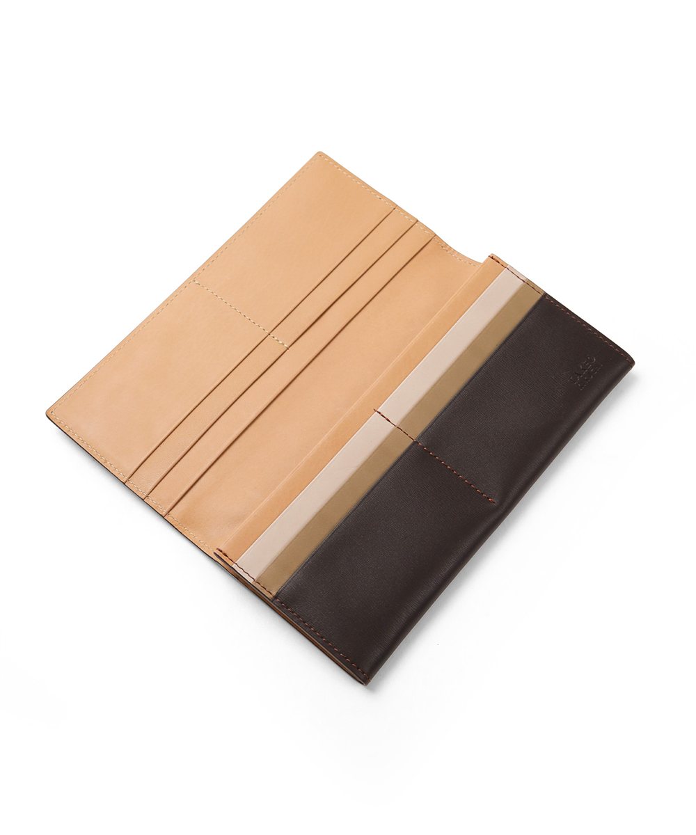 タケオキクチ ゼクウ かぶせ長財布 純札 カード段10