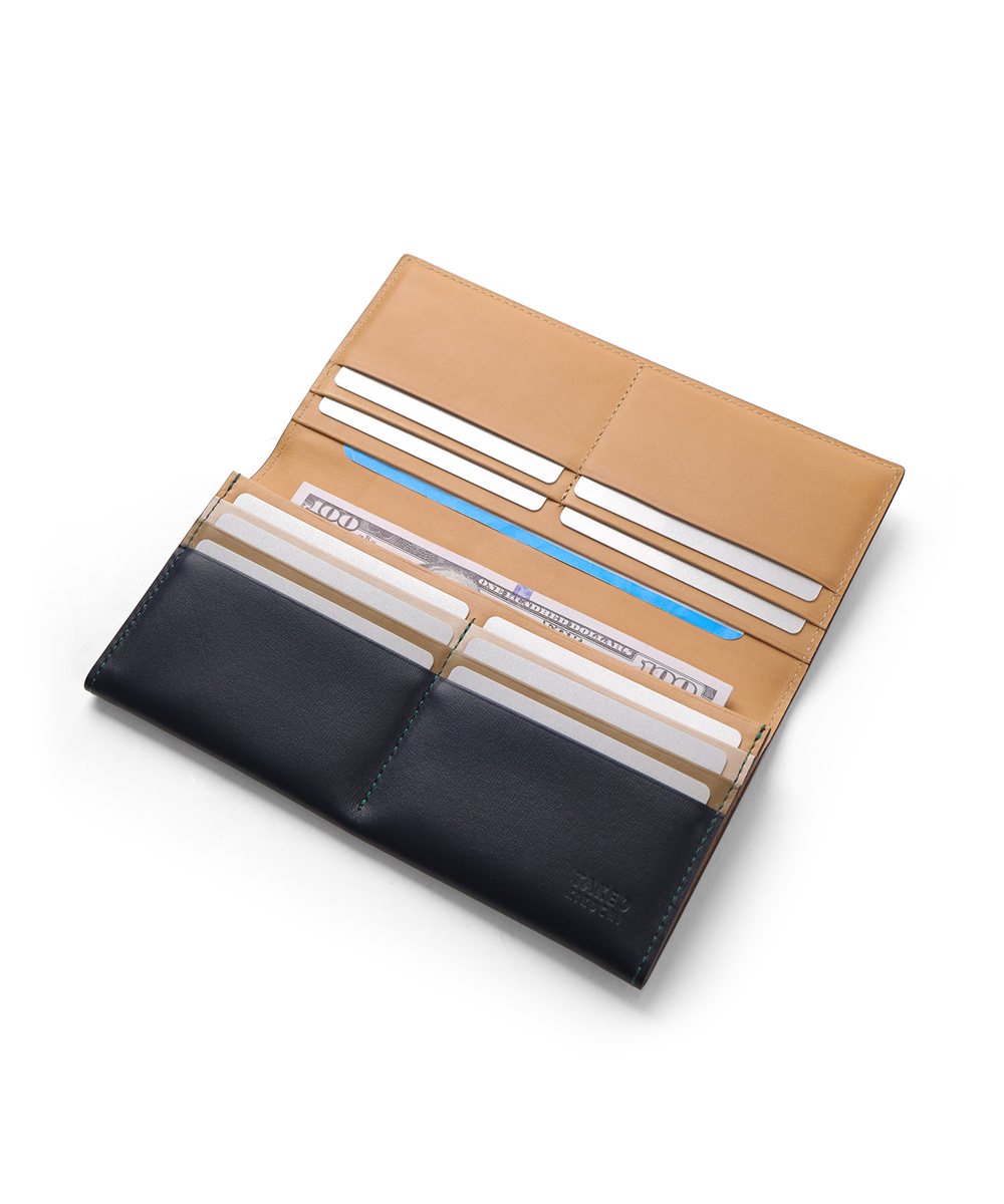 タケオキクチ ゼクウ かぶせ長財布 純札 カード段10