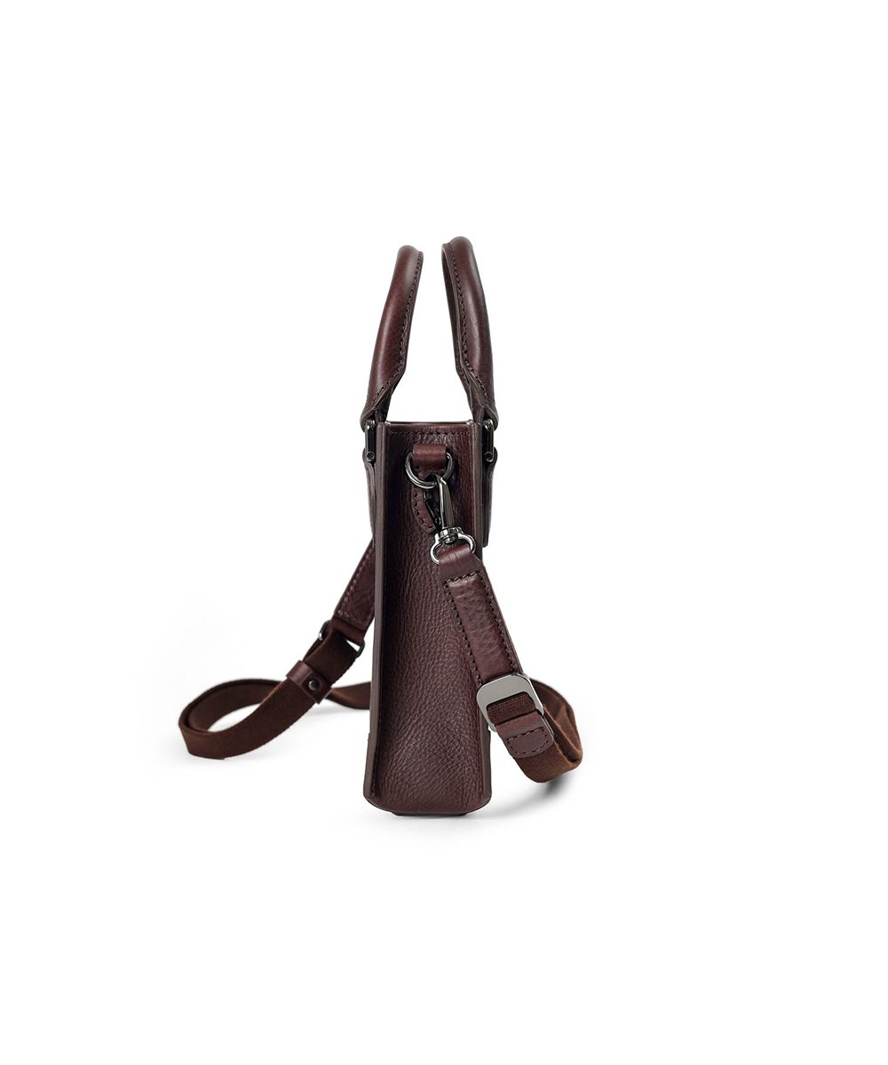 タケオキクチ イーサン レザーショルダーバッグ ミニ