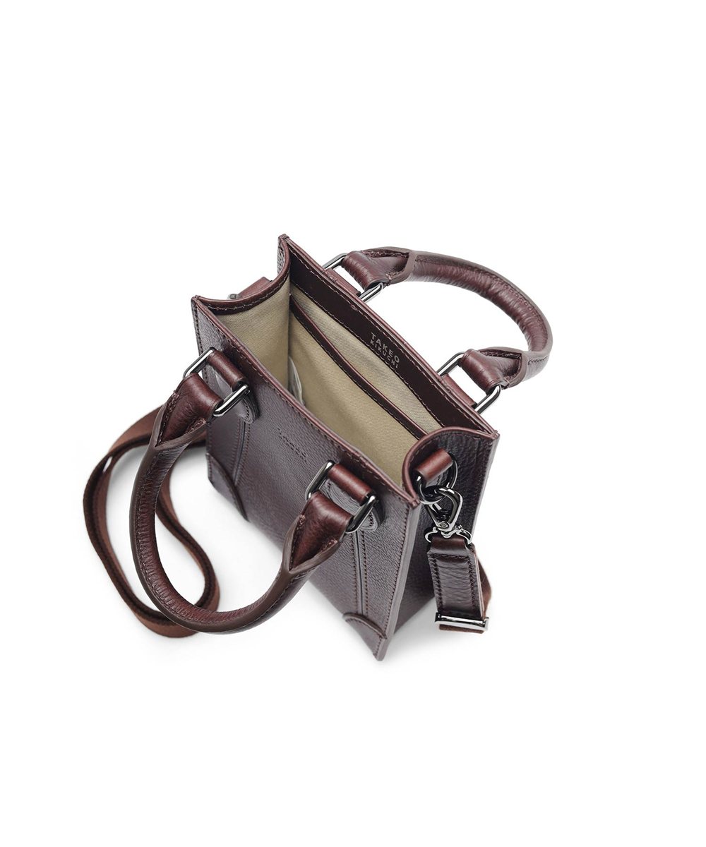 タケオキクチ イーサン レザーショルダーバッグ ミニ