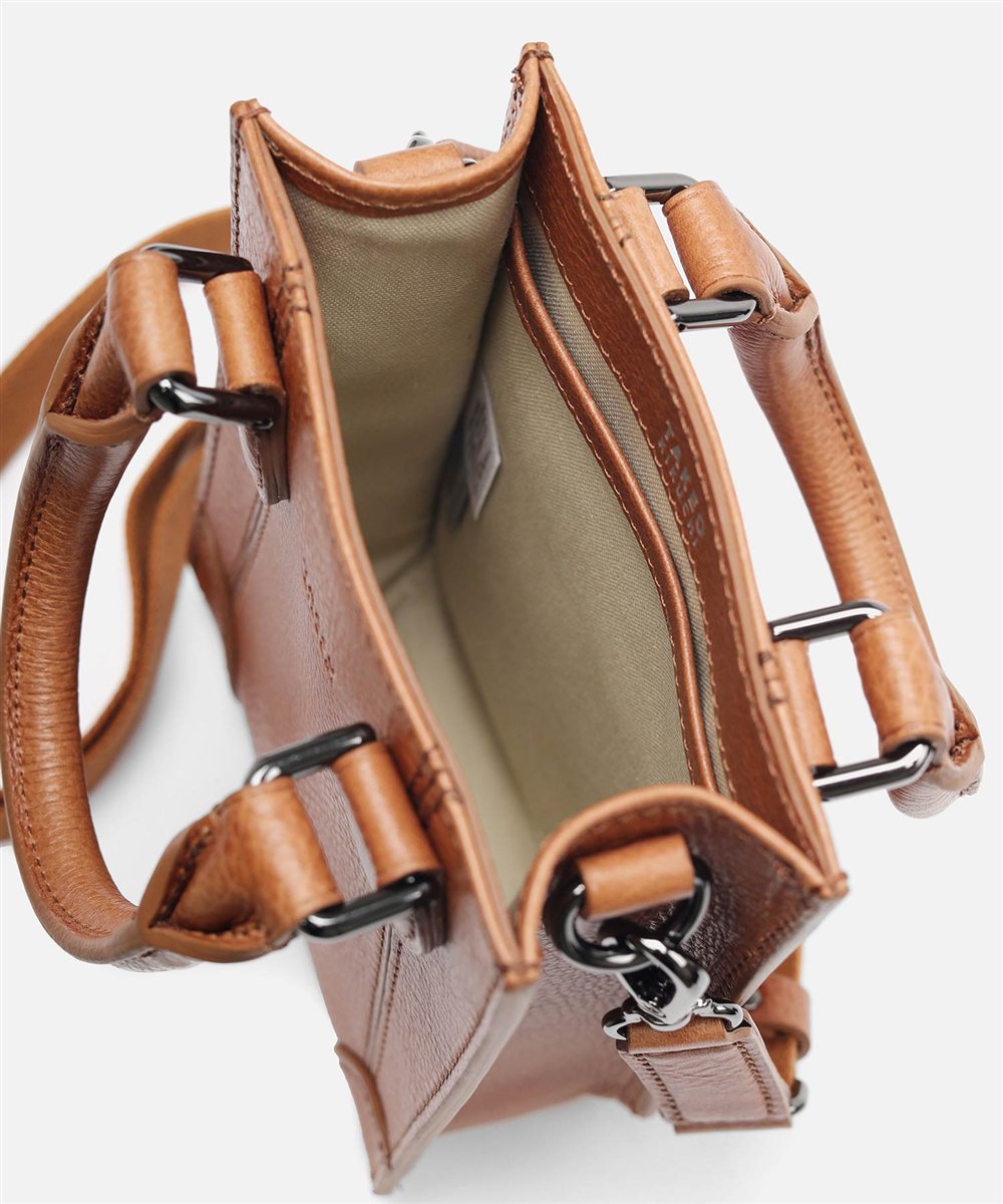 タケオキクチ イーサン レザーショルダーバッグ ミニ