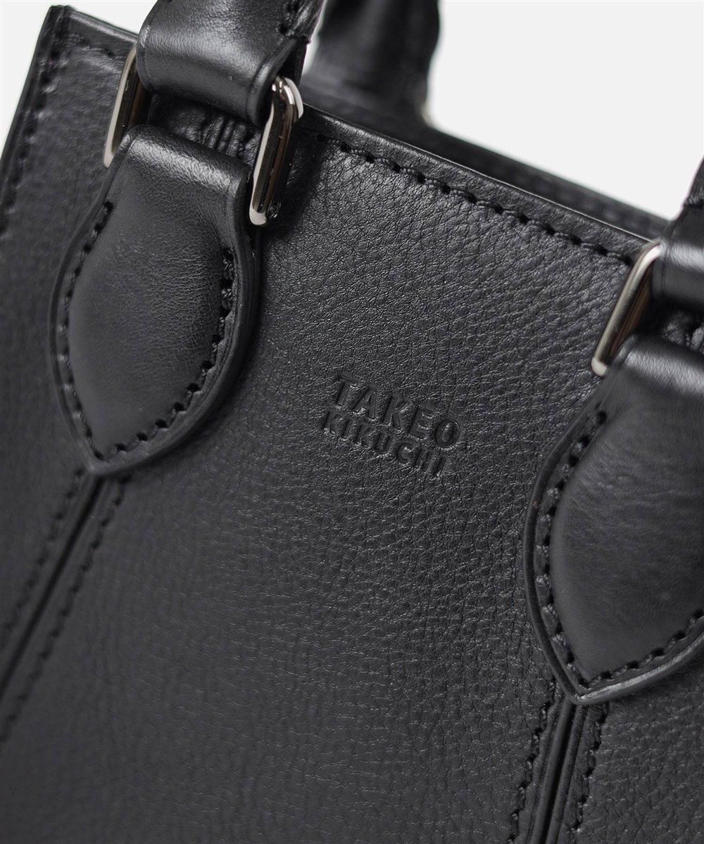 タケオキクチ イーサン レザーショルダーバッグ ミニ