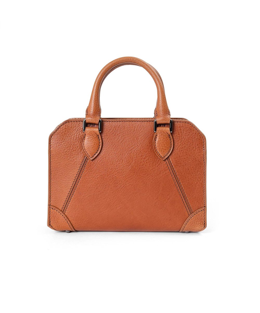 タケオキクチ イーサン レザーブリーフバッグ ミニ