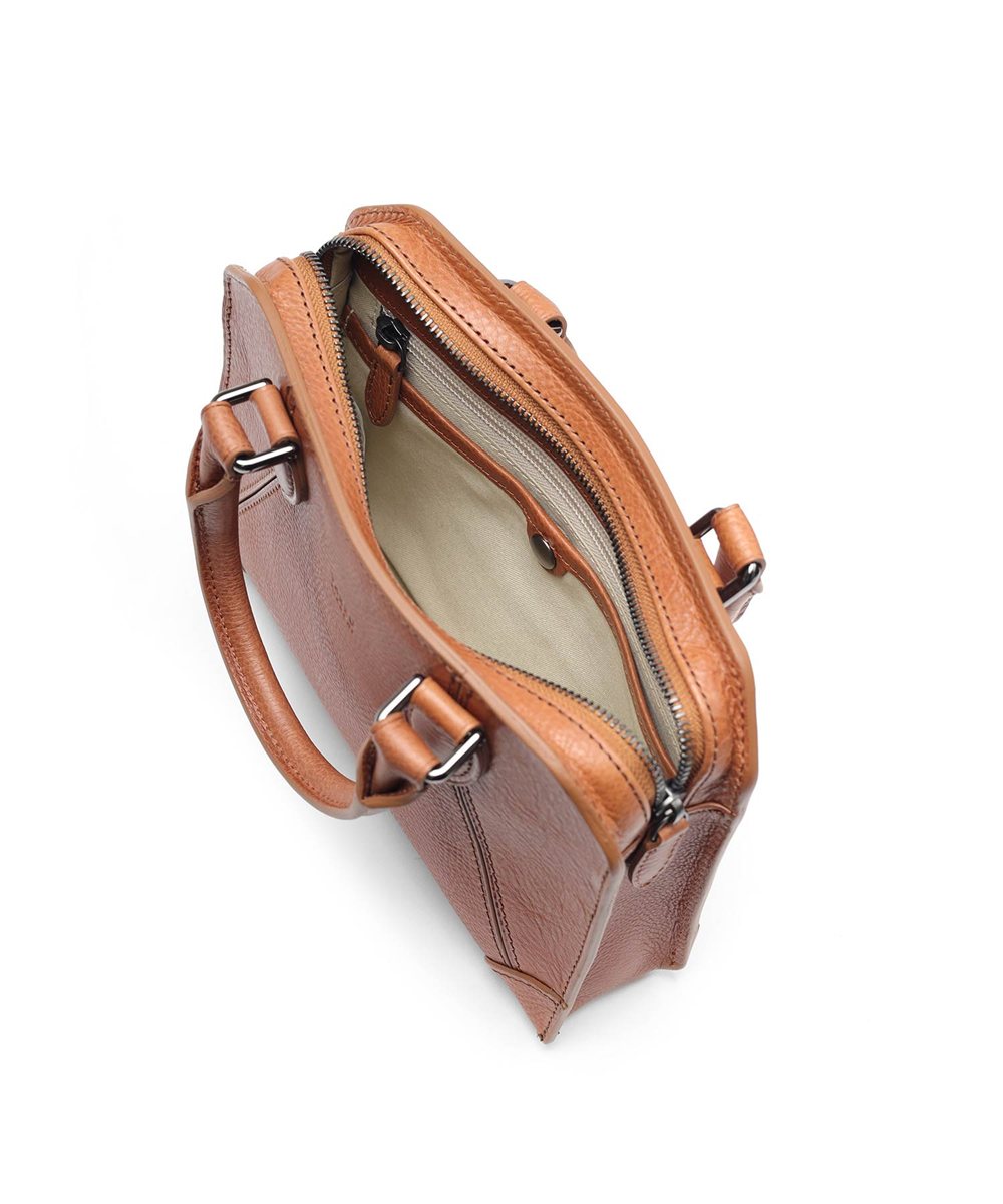 タケオキクチ イーサン レザーブリーフバッグ ミニ