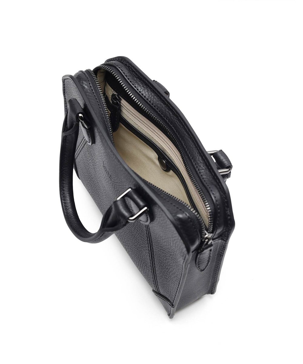 タケオキクチ イーサン レザーブリーフバッグ ミニ