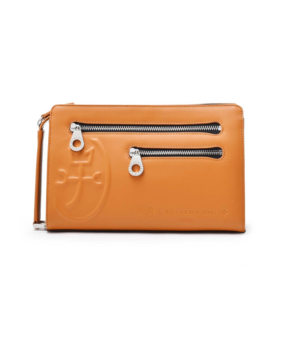 カステルバジャック トリエII レザーメンズバッグ