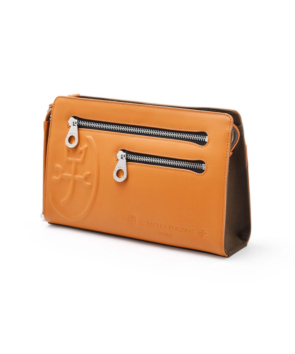 カステルバジャック トリエII レザーメンズバッグ