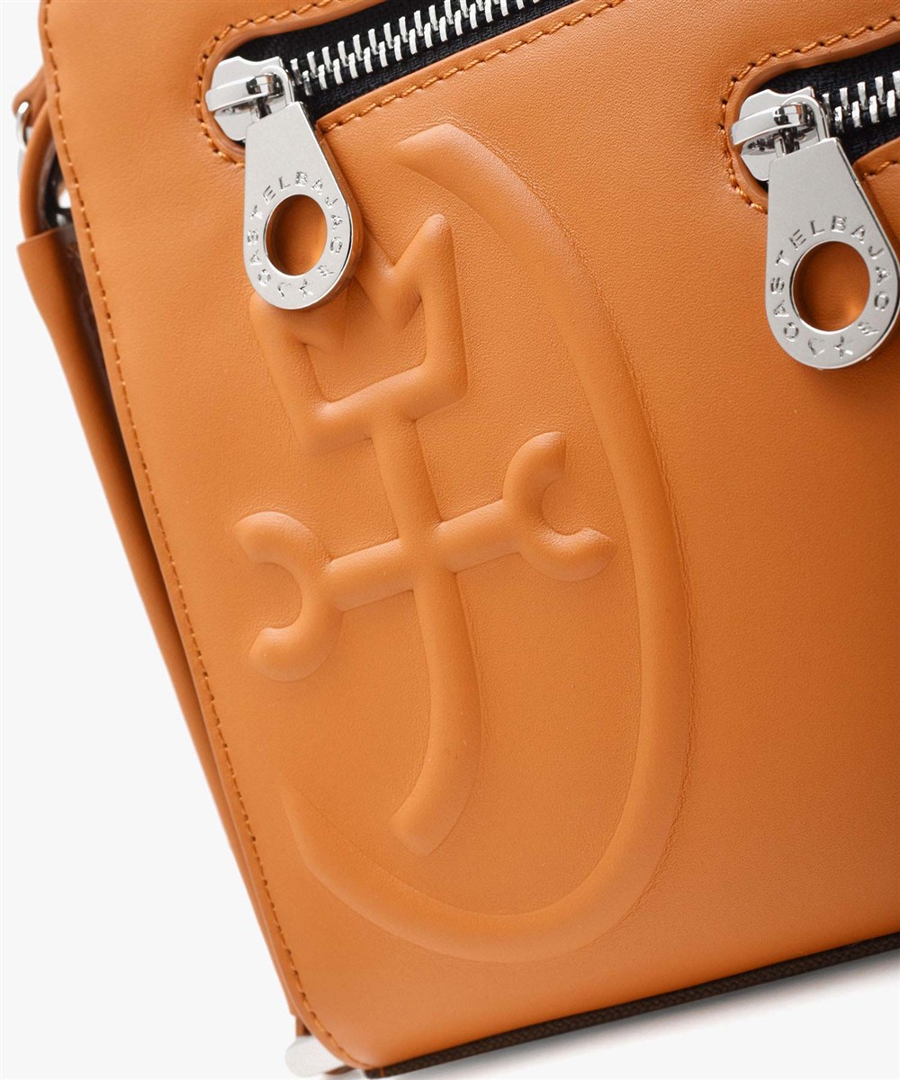 カステルバジャック トリエII レザーメンズバッグ