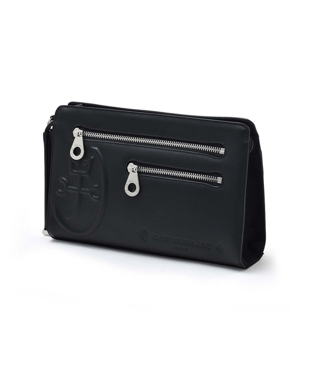 カステルバジャック トリエII レザーメンズバッグ