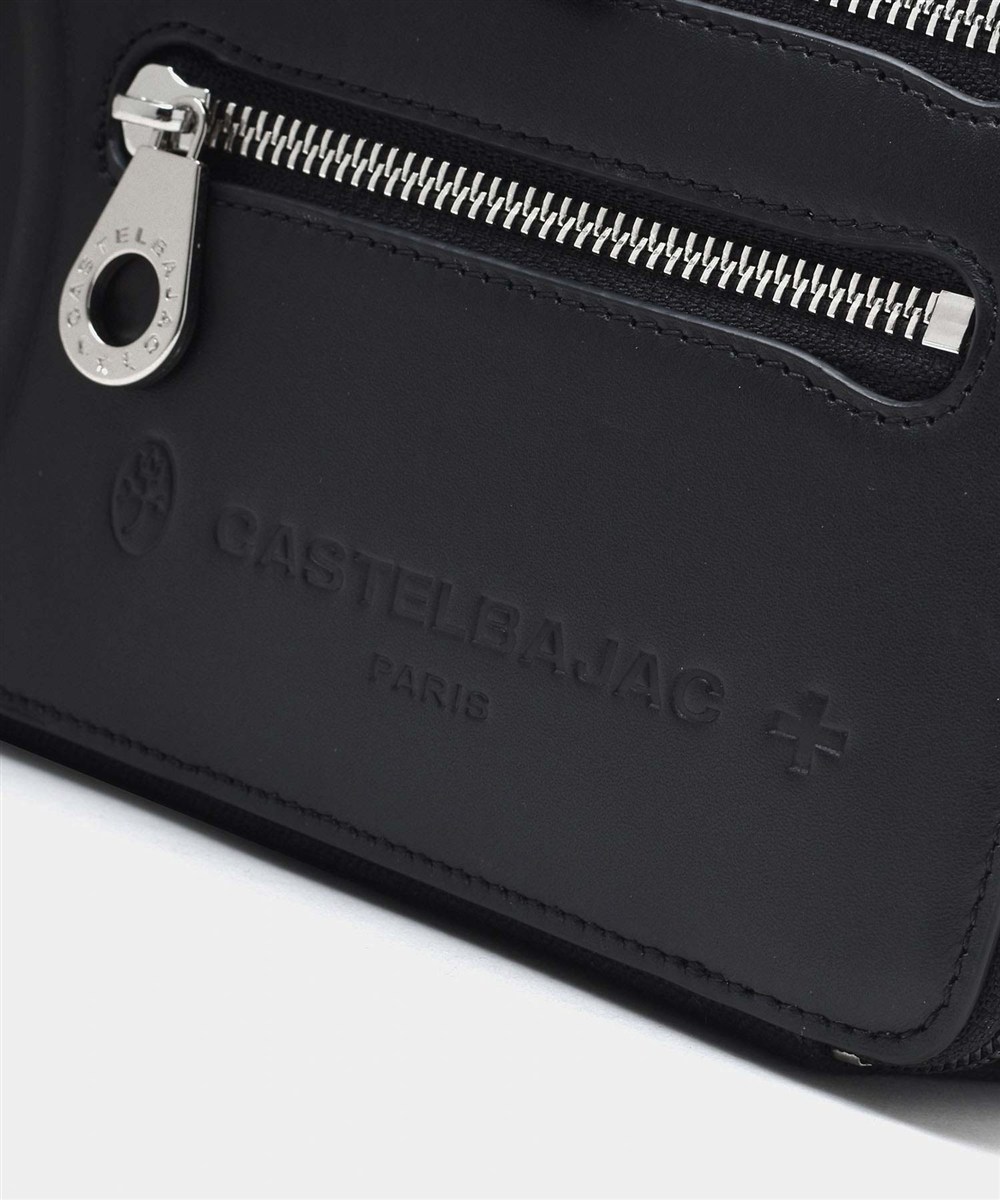 カステルバジャック トリエII レザーメンズバッグ Wルーム