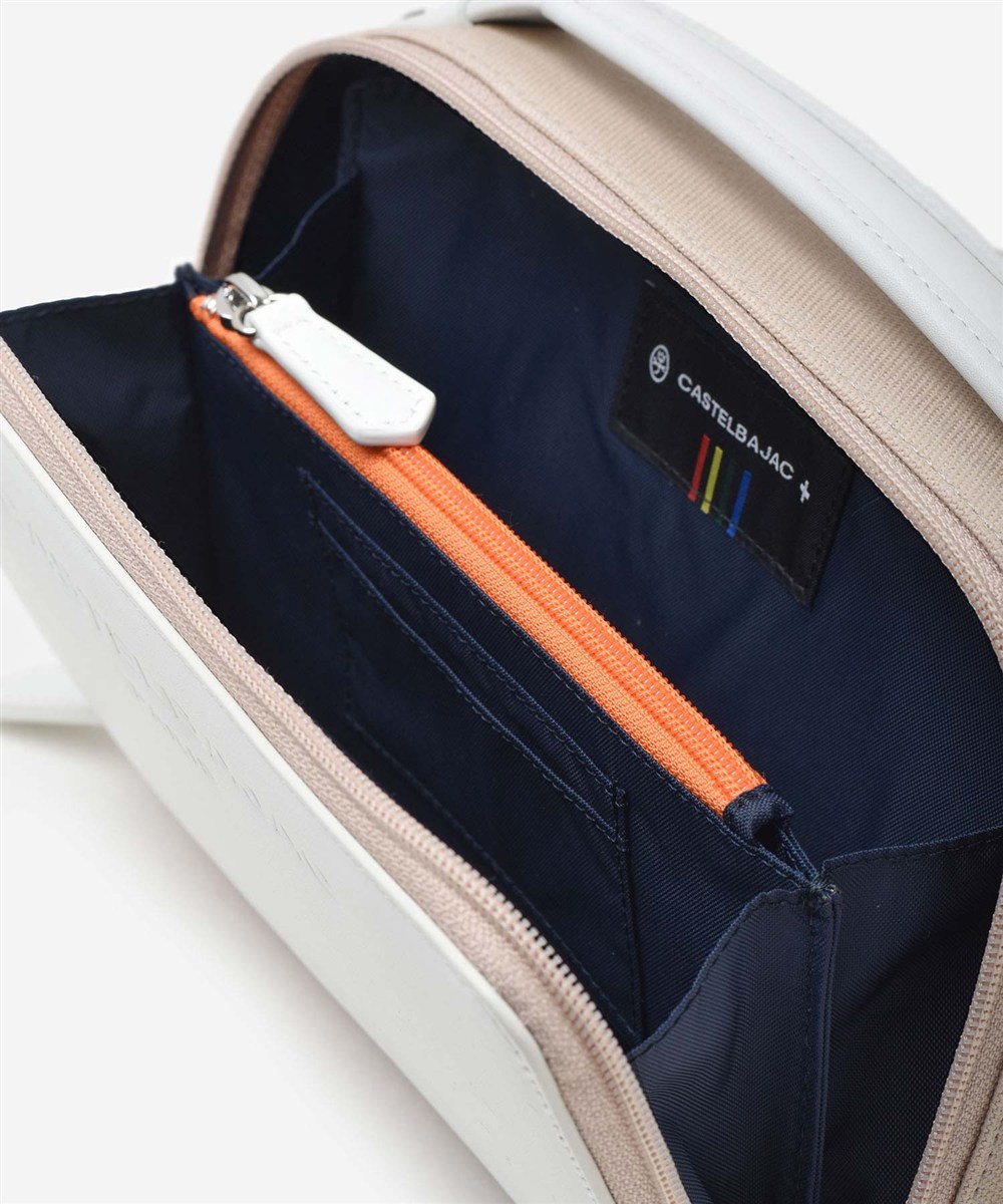 カステルバジャック トリエII レザーメンズバッグ Wルーム