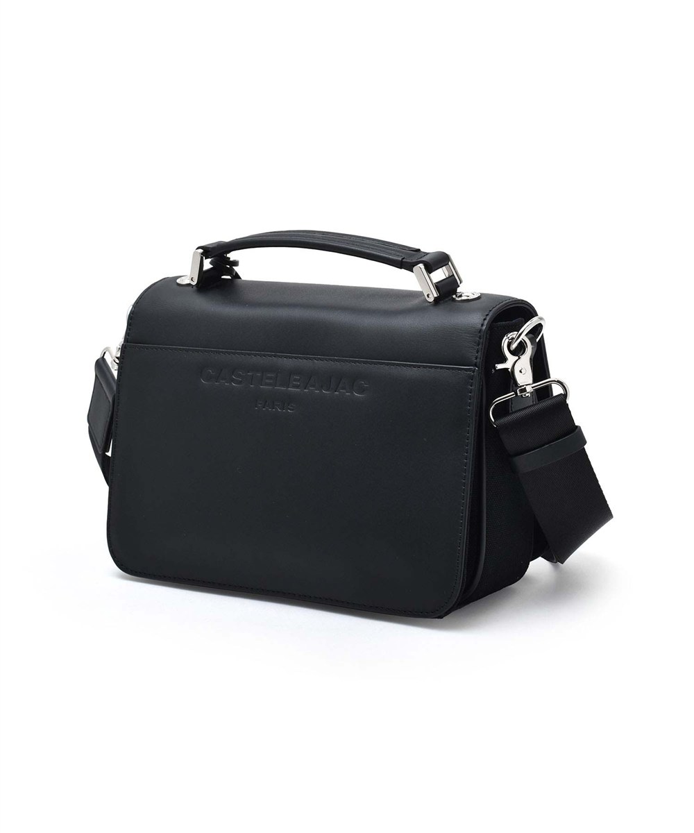 カステルバジャック トリエII レザーショルダーバッグ