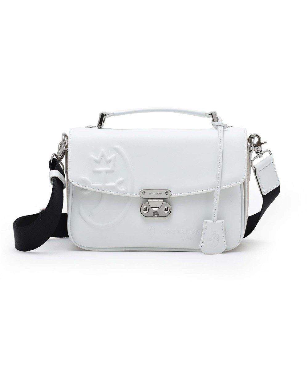 カステルバジャック トリエII レザーショルダーバッグ