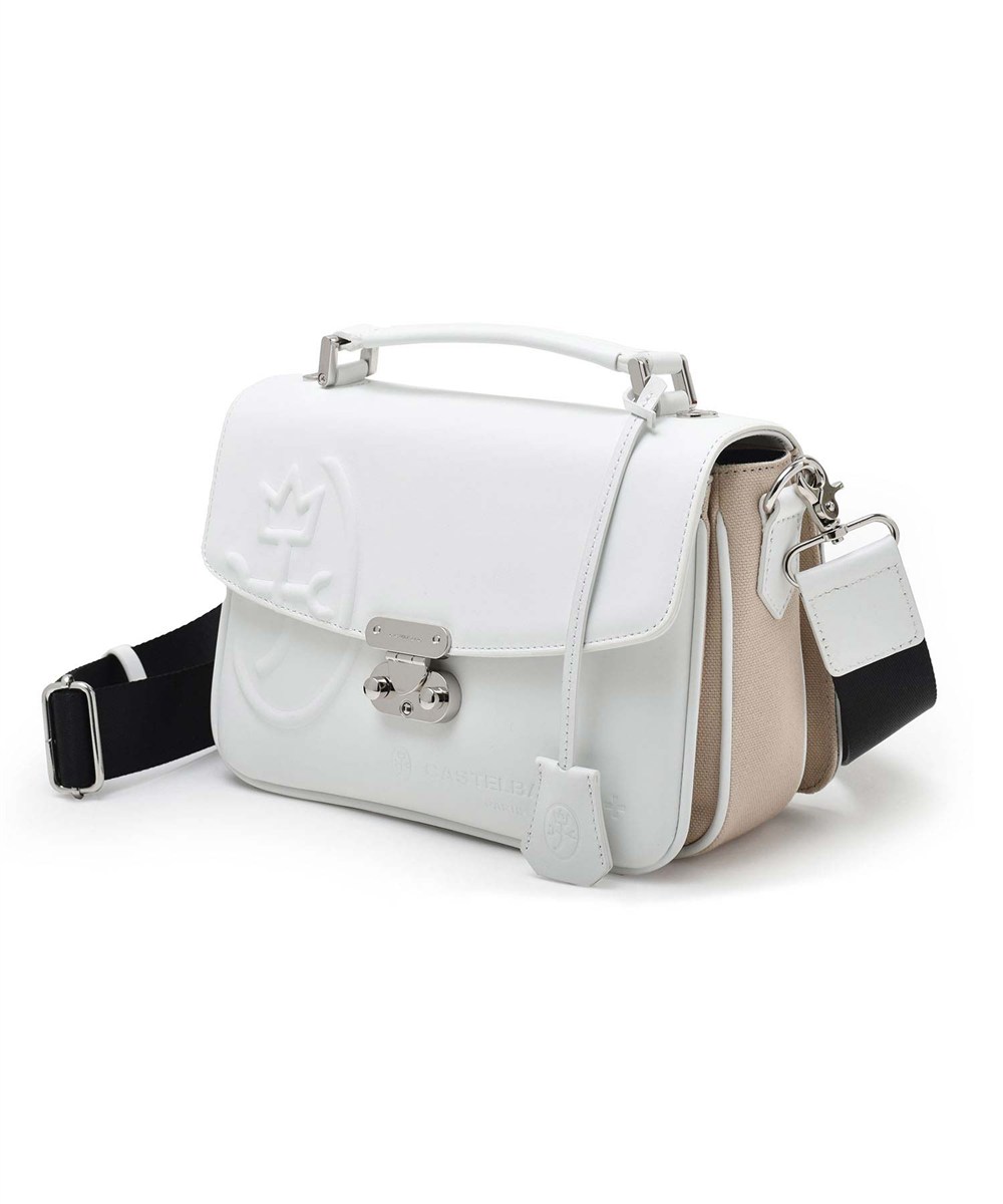 カステルバジャック トリエII レザーショルダーバッグ