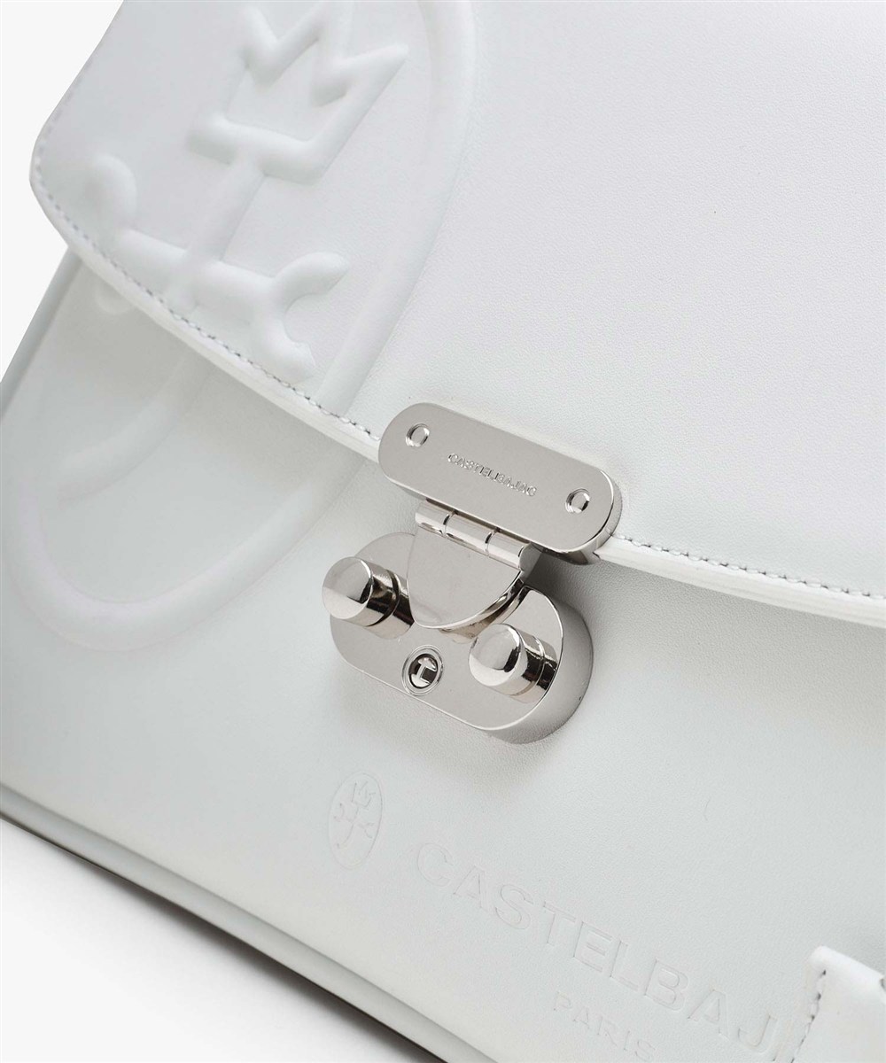 カステルバジャック トリエII レザーショルダーバッグ