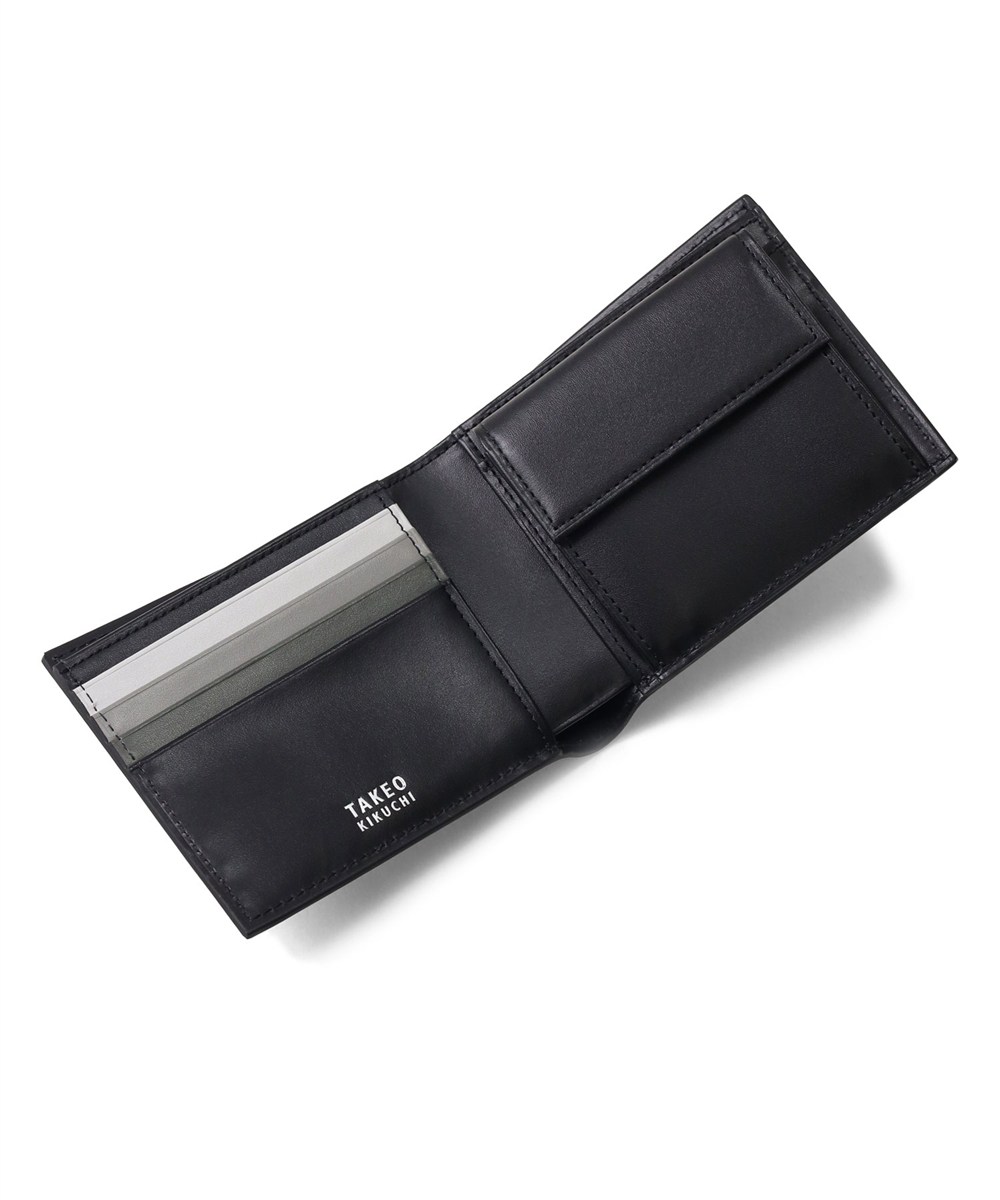 タケオキクチ オルフェーノ 二つ折り財布 カード段4