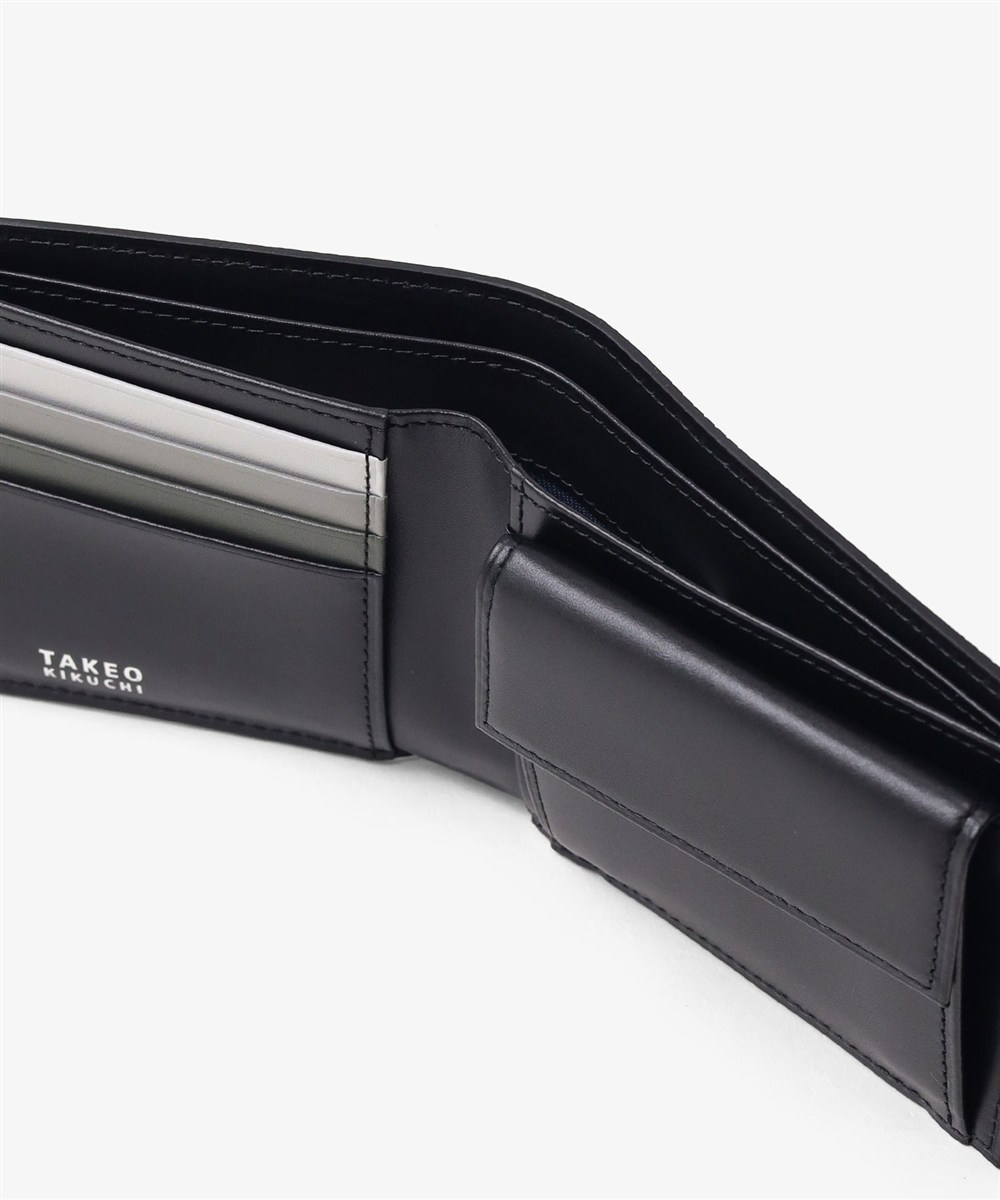 タケオキクチ オルフェーノ 二つ折り財布 カード段4