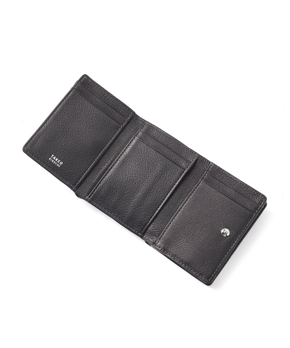 タケオキクチ カプリーノ 三つ折り財布（カード段7）