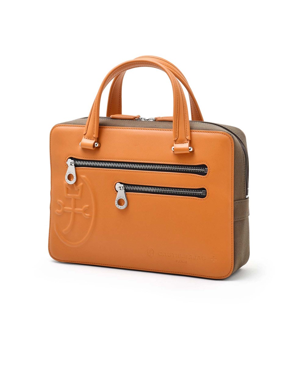 カステルバジャック トリエII レザーミニブリーフケース