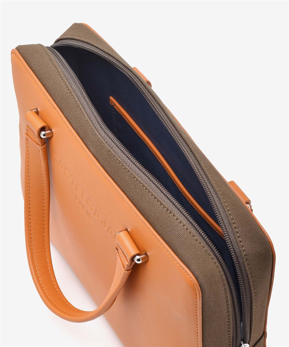 カステルバジャック トリエII レザーミニブリーフケース