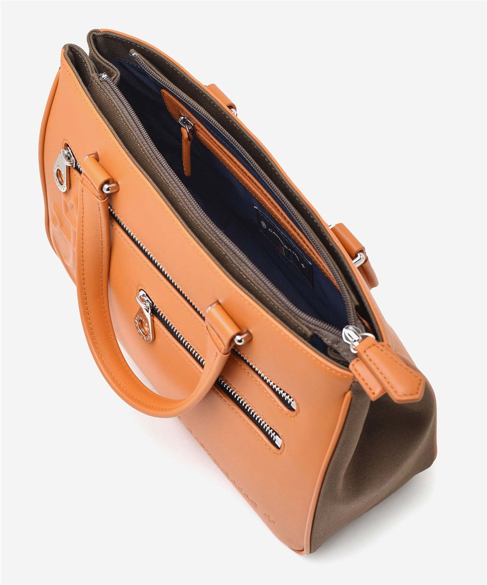 カステルバジャック トリエII レザードライビングトートバッグ