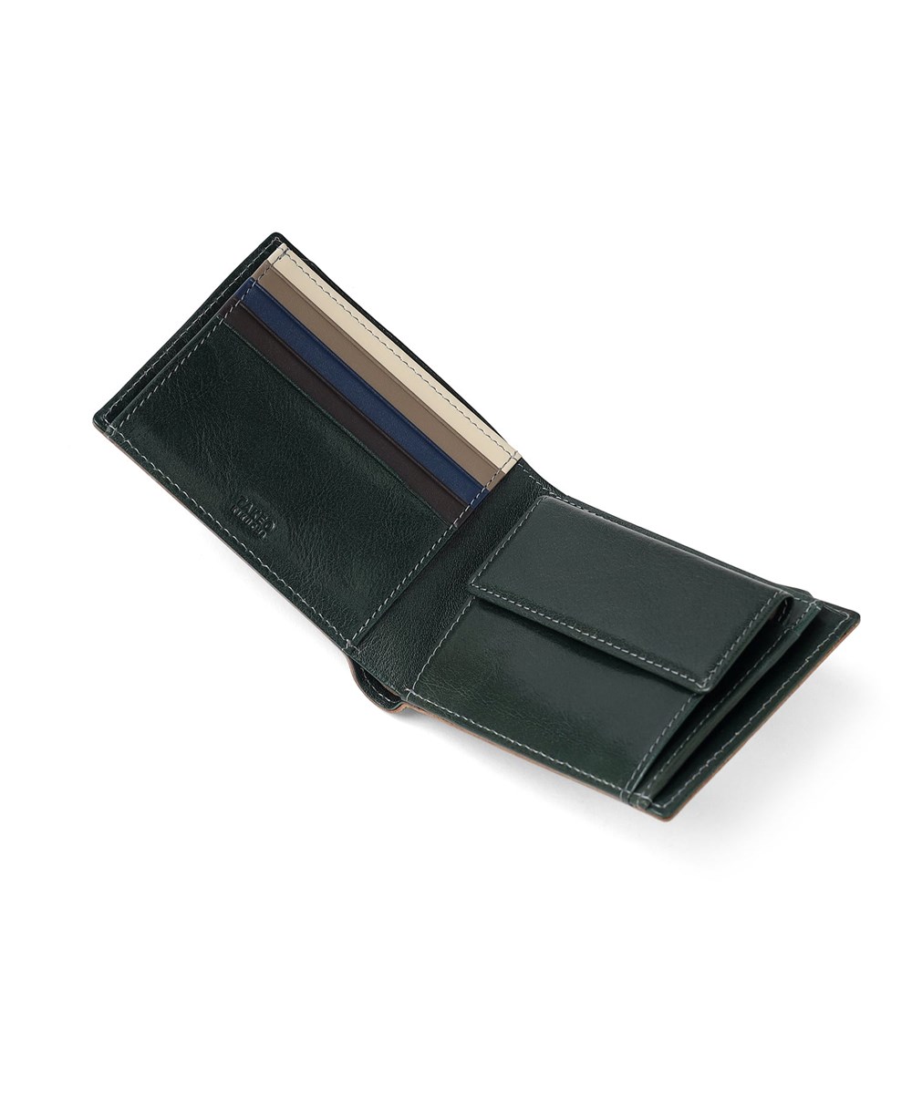 タケオキクチ イデア 二つ折り財布 カード段8