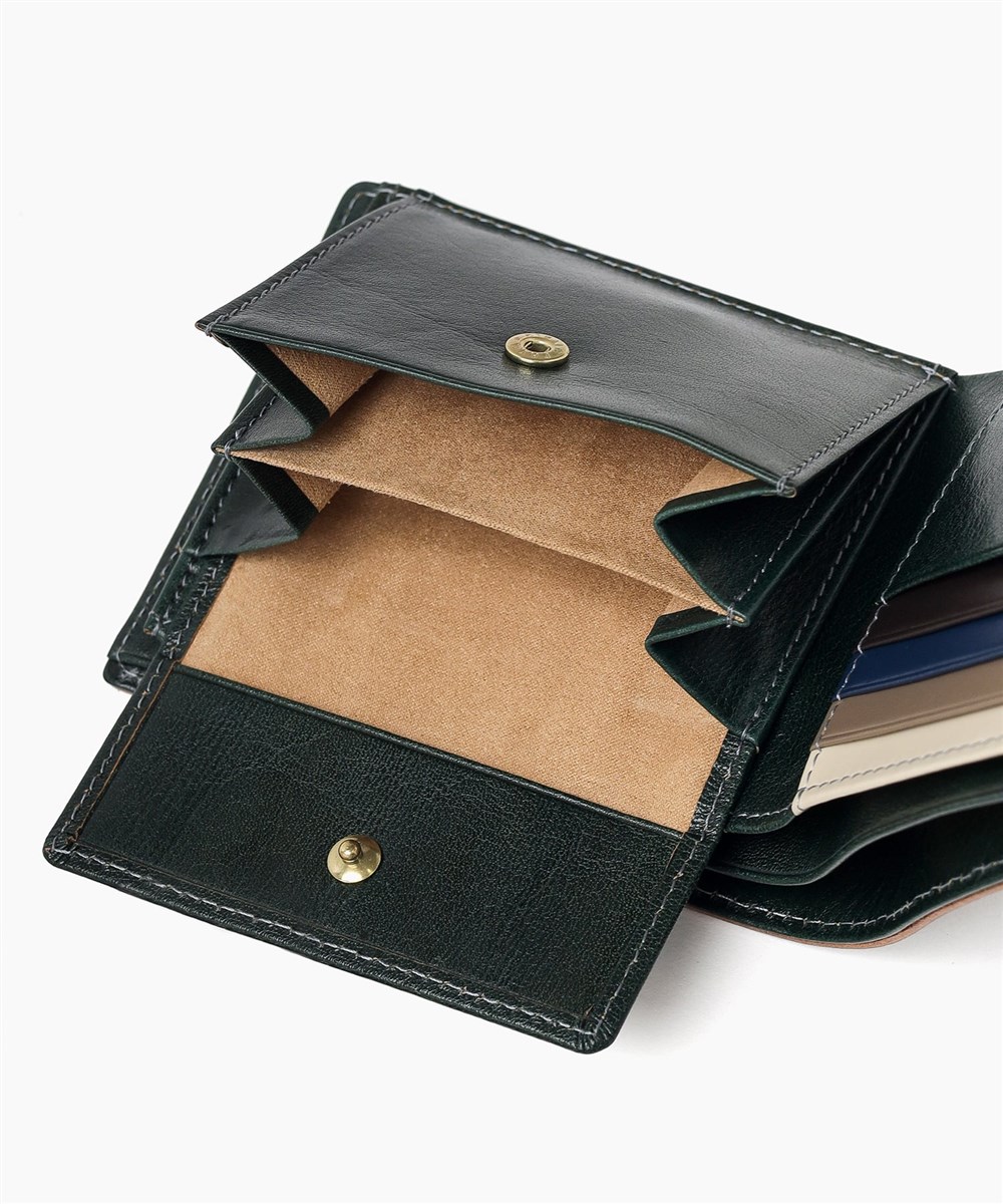 タケオキクチ イデア 二つ折り財布 カード段8