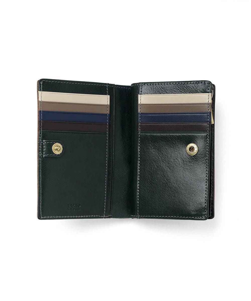 タケオキクチ イデア セミ長財布 カード段10